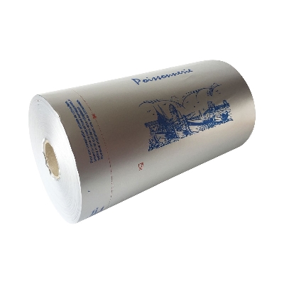 Papier thermoscellable en bobine "Poissonnerie"