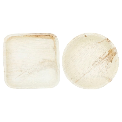 Assiettes palmier