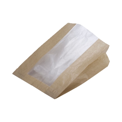 Sacs papier à fenêtre sans impression