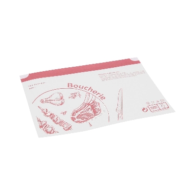 Pochettes adhésives métiers "Boucherie"