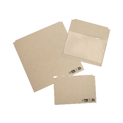 Pochettes adhésives kraft