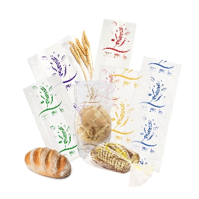 Sacs à pain tranché en liasse
