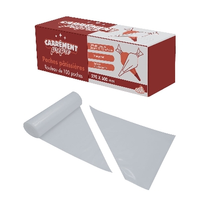 Poches pâtissières Carrément propre® en rouleau